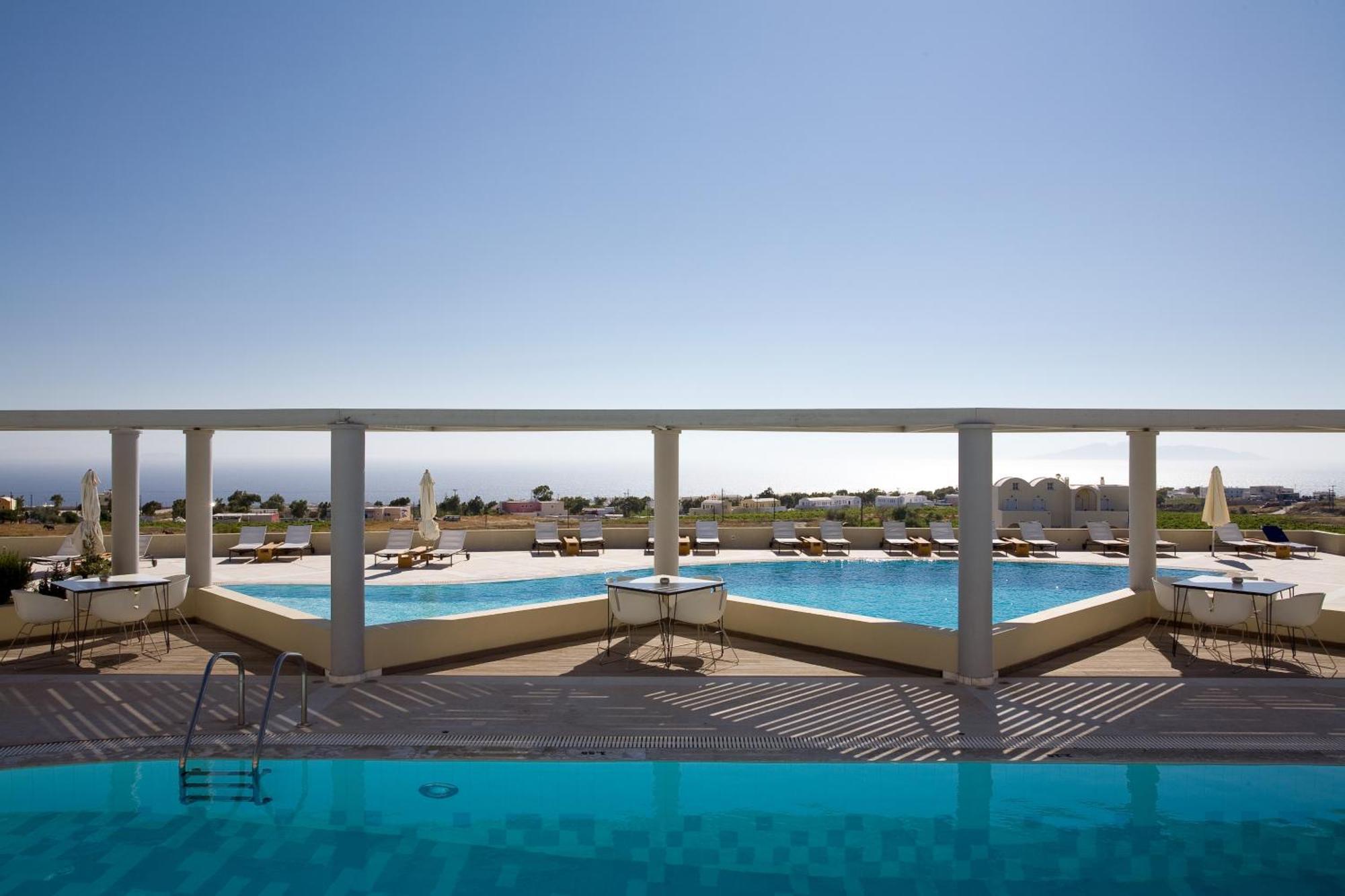 The Majestic Hotel Fira  Dış mekan fotoğraf